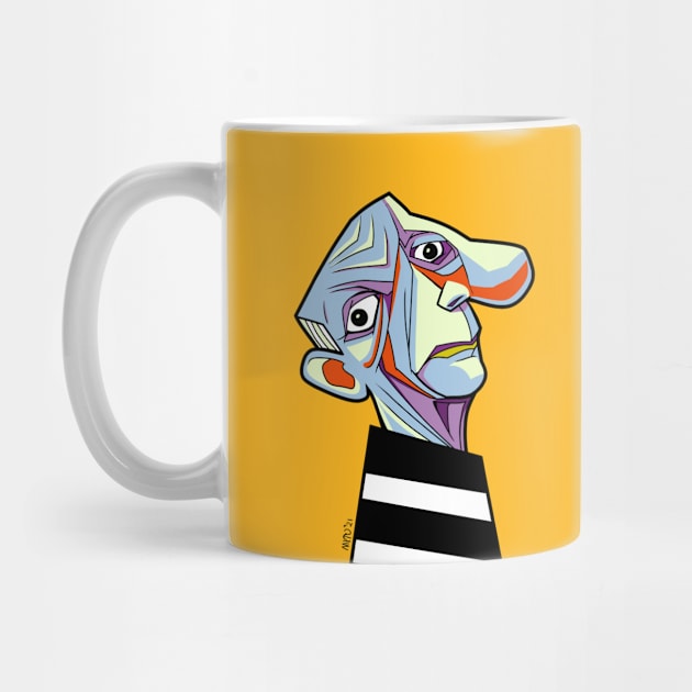 Pablo Picasso by MituCartoon